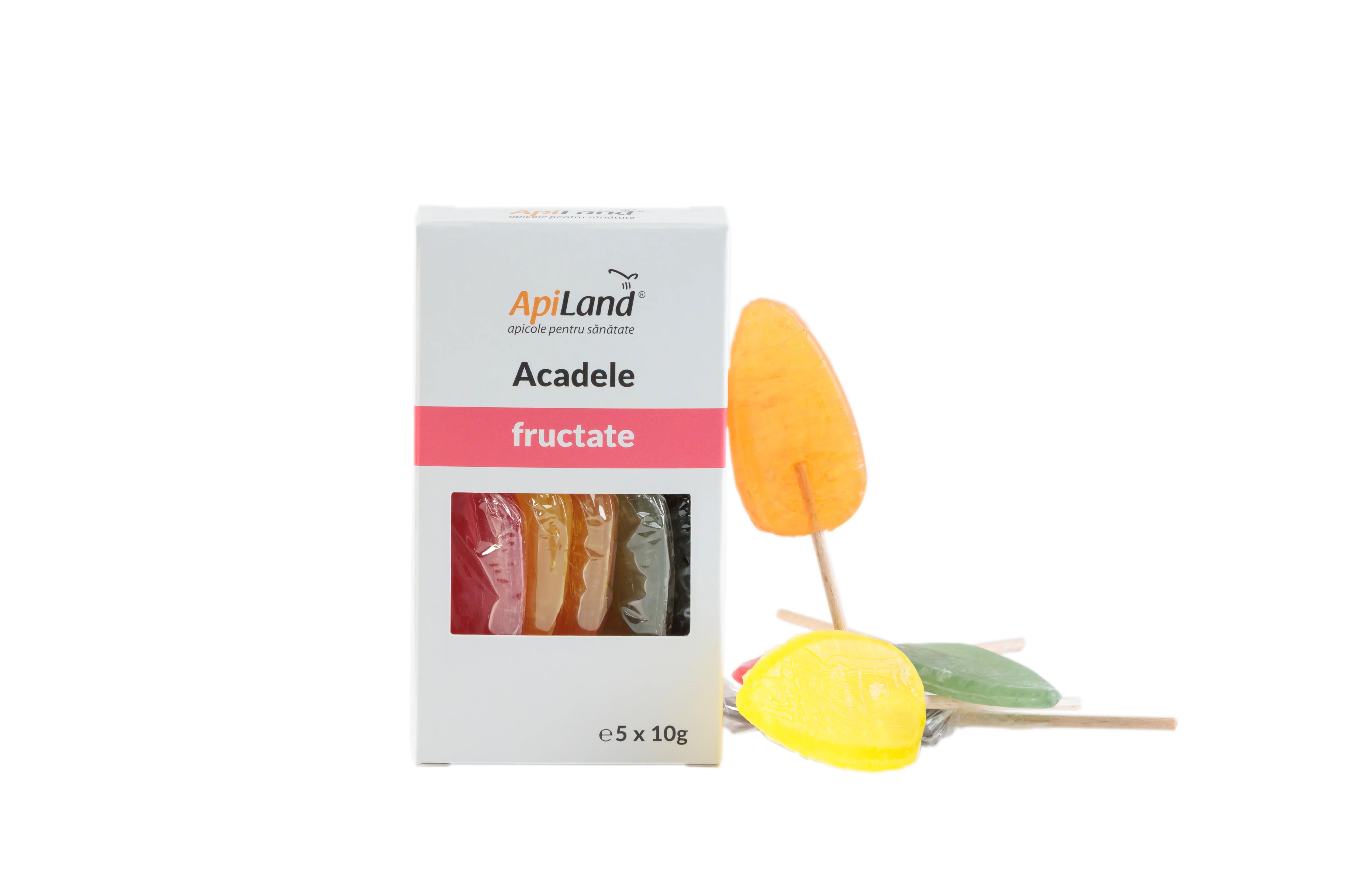 Acadele fructate - 5x10g 1