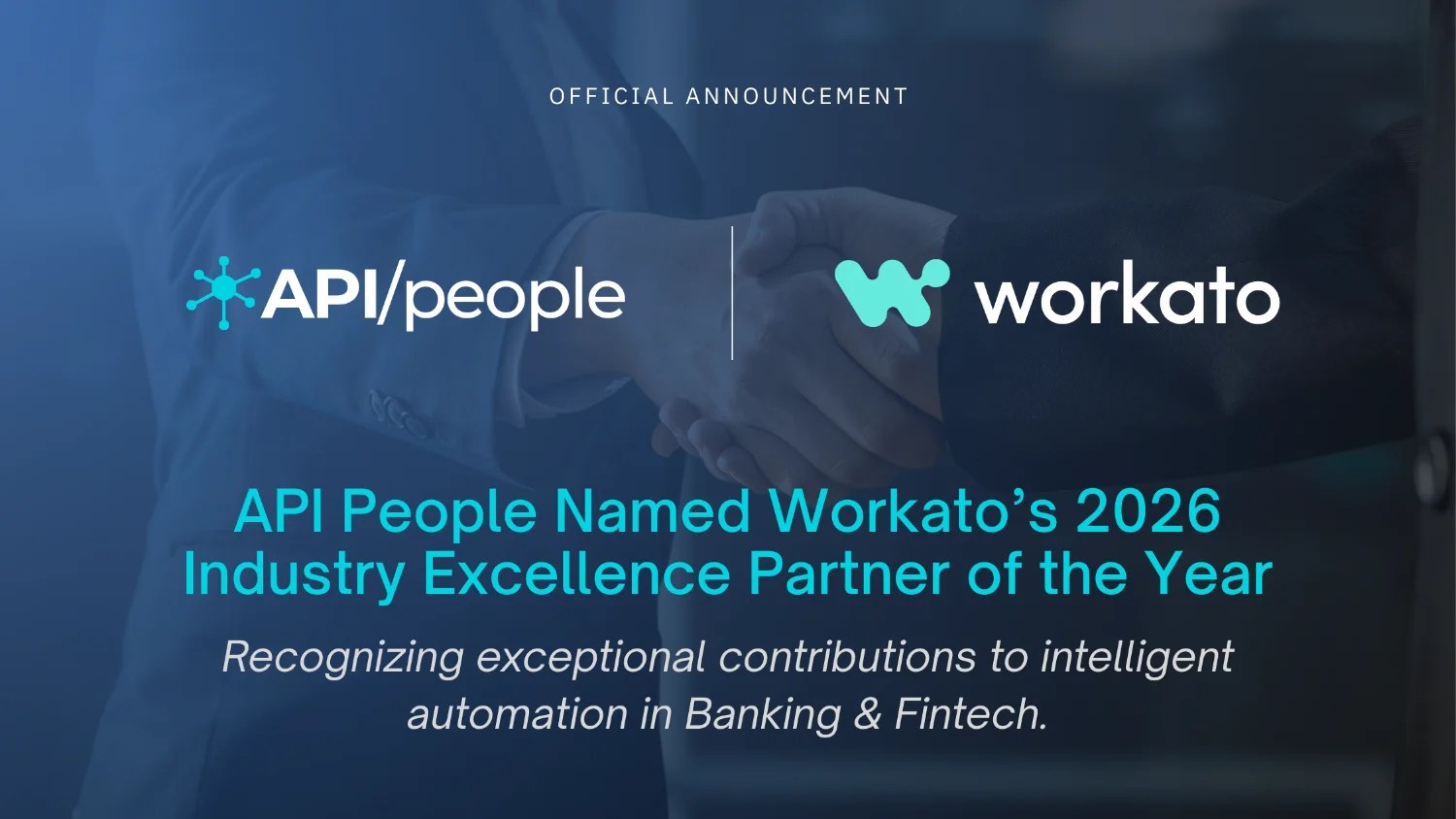 Workato Industry Excellence Partner of the Year