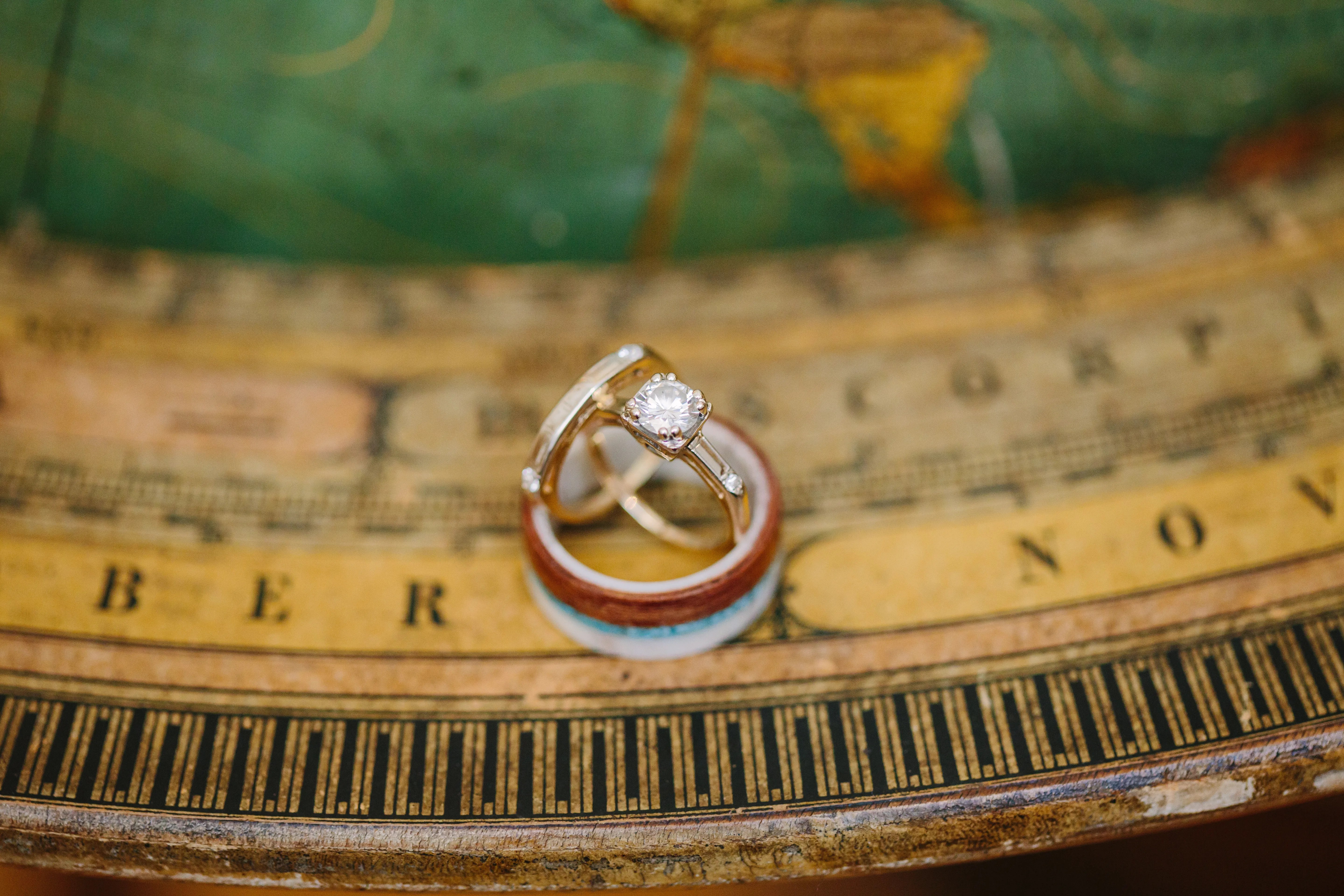 Family heirloom engagement ring