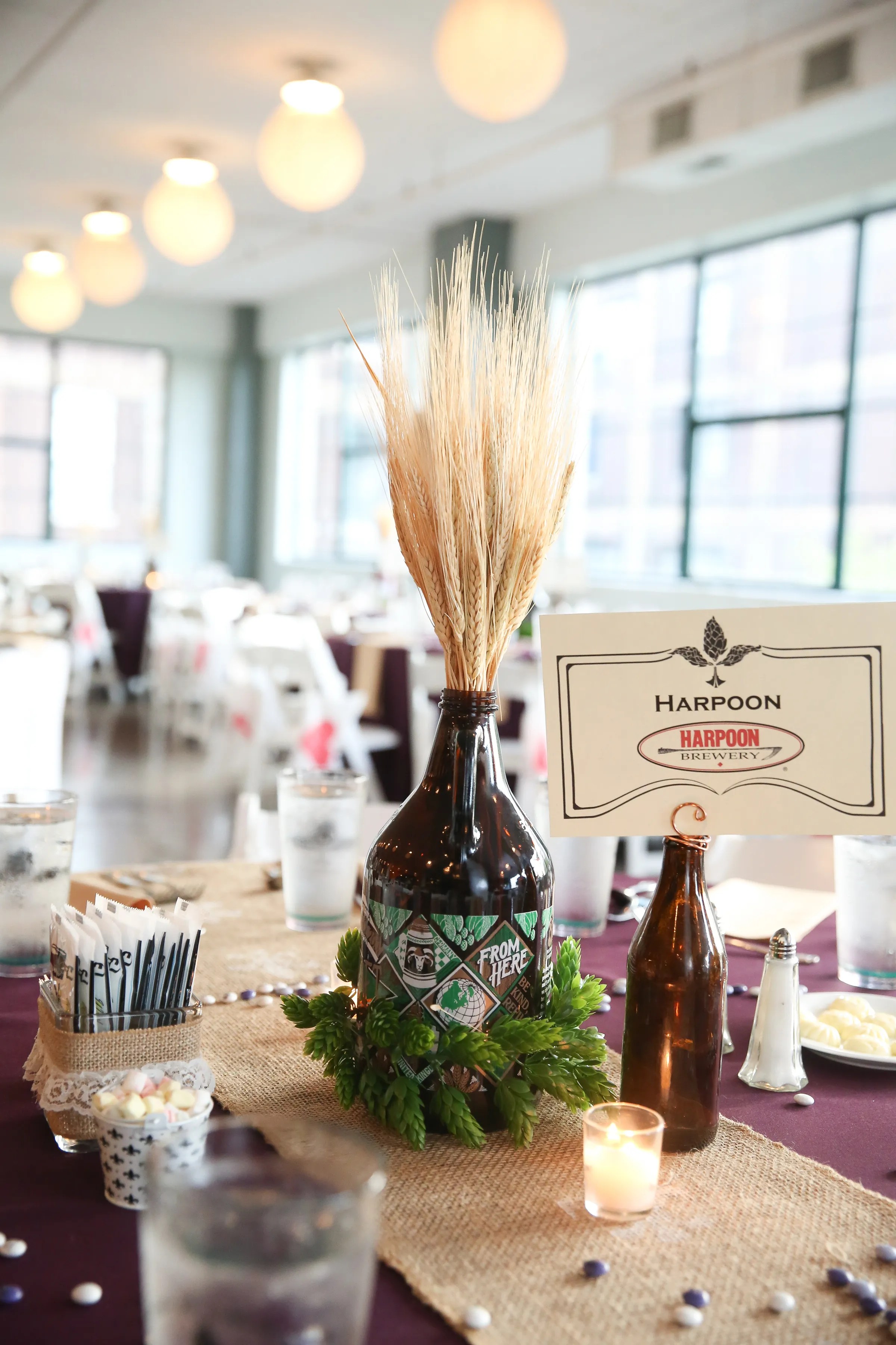 We may earn commission on some of the items you choose to buy. Beer-Inspired Hops Centerpieces at City Museum