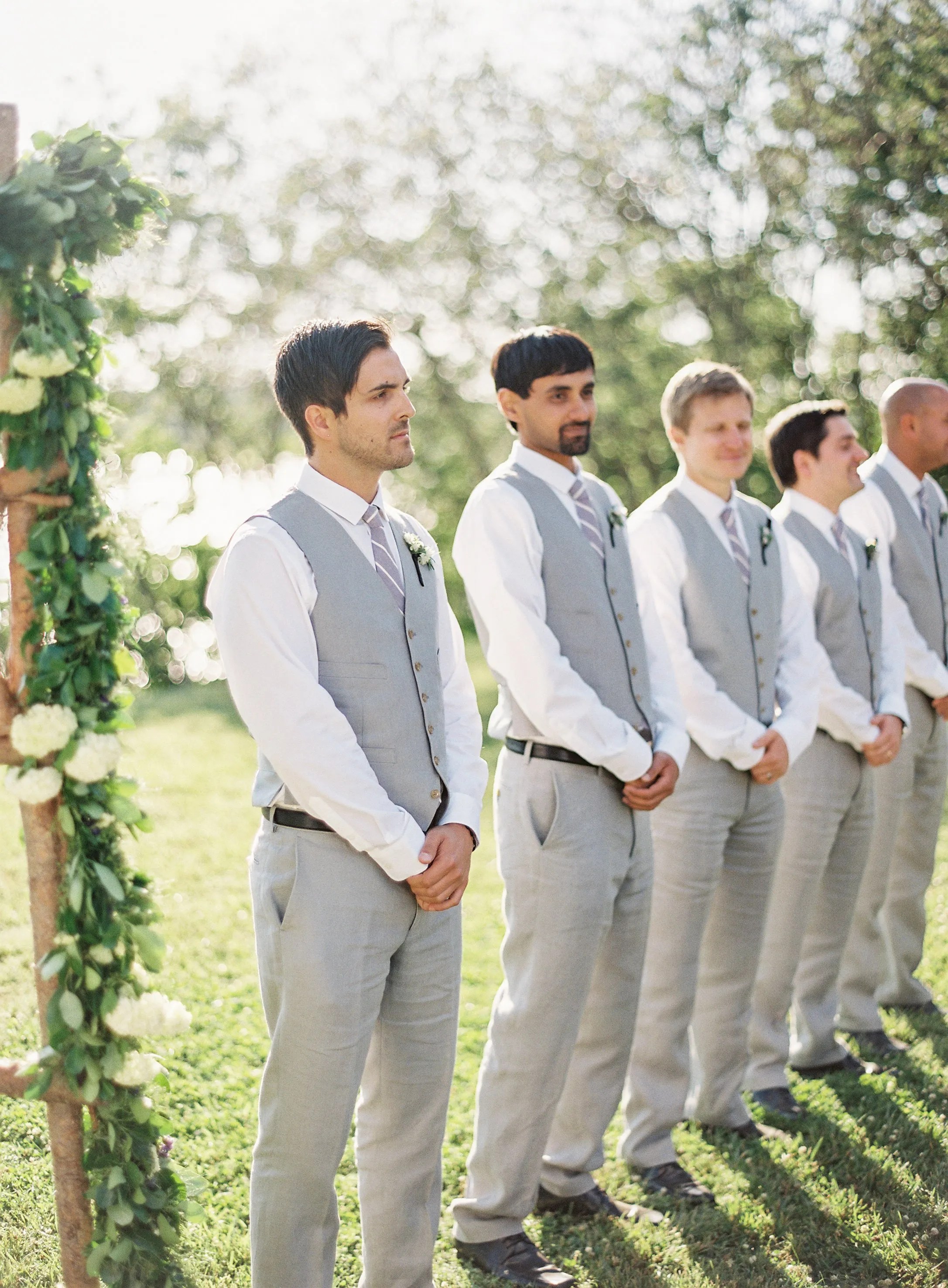 Casual groomsmen style