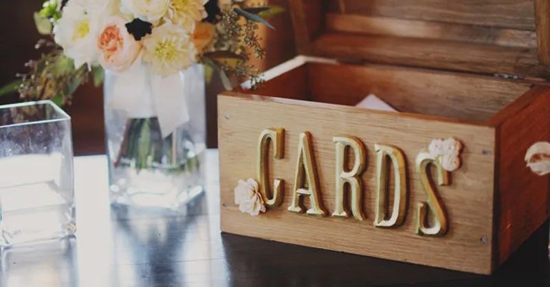 We listed cool ideas that will make your neighbors jealous! 18 Wedding Card Box Ideas You Can Buy Or Diy