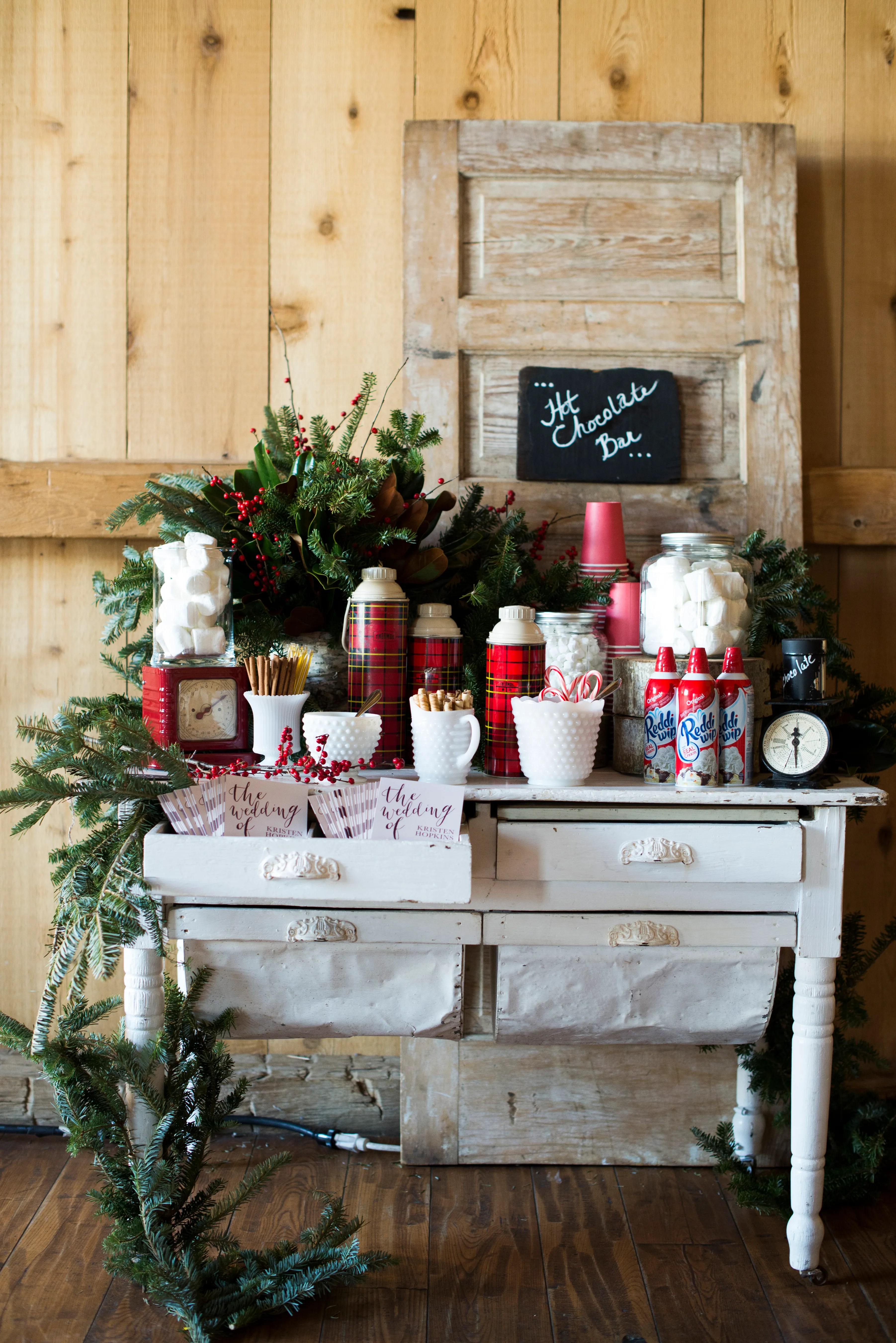 Whether the occasion is a . Rustic, DIY Hot Chocolate Bar