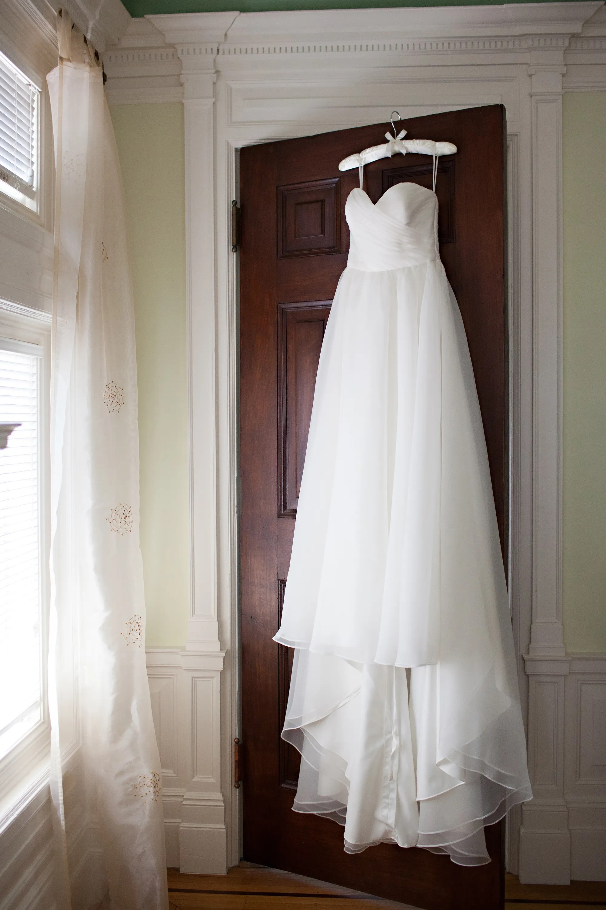 Chances are you'll be dancing instead of walking. Wedding Dress Prep: Ironing Your Wedding Dress