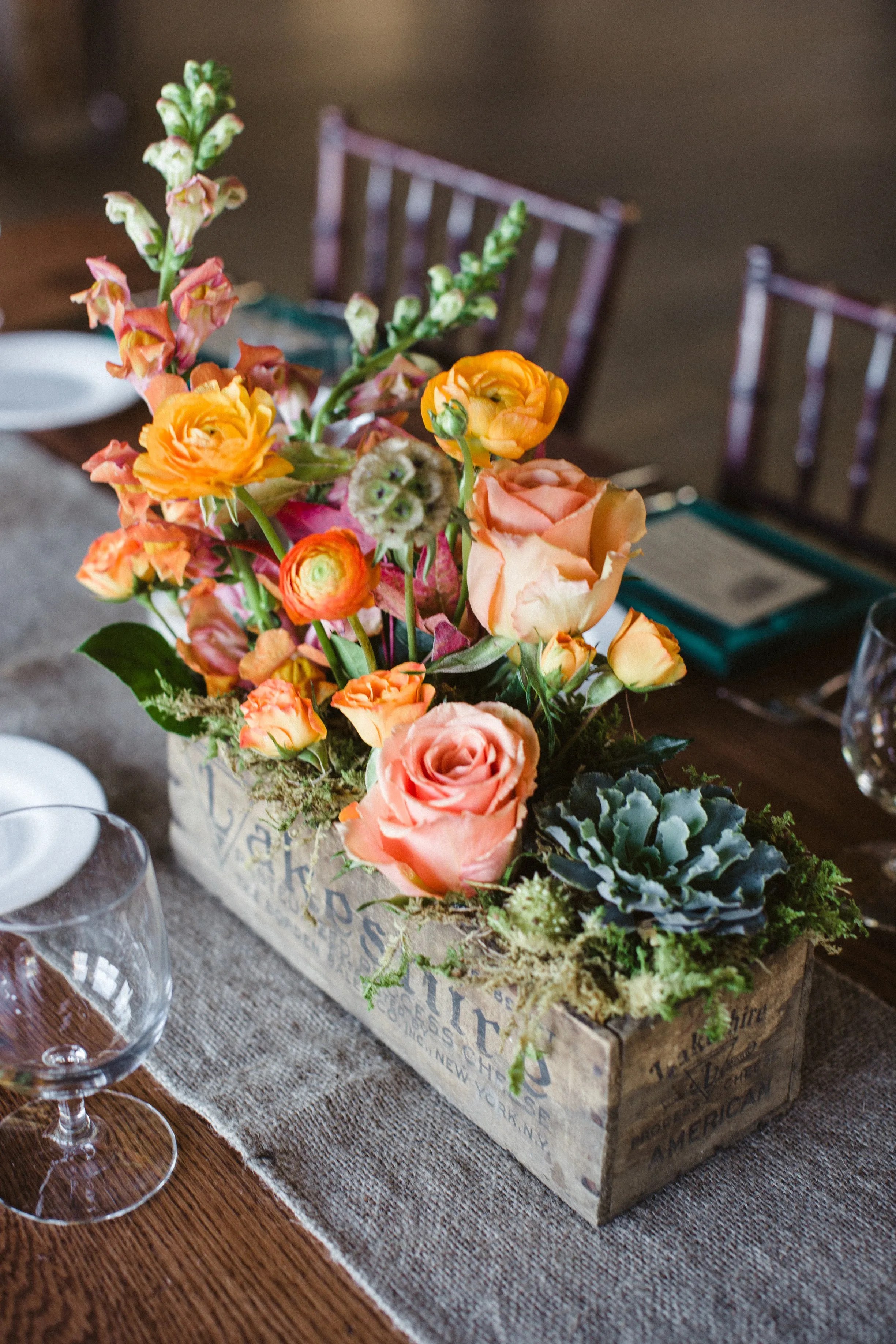 Here are some of the top wedding anniversary jewelry gift ideas. Rustic Orange Centerpiece