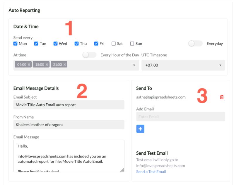 Api Spreadsheets Automatically Email Your Database Data As A Spreadsheet With No Code - Sunset Patterns - Classic HD Collection