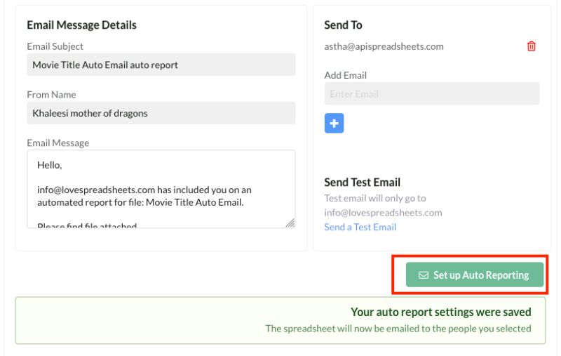 Api Spreadsheets Automatically Email Your Database Data As A Spreadsheet With No Code - Light Pattern Collection - Full HD Quality