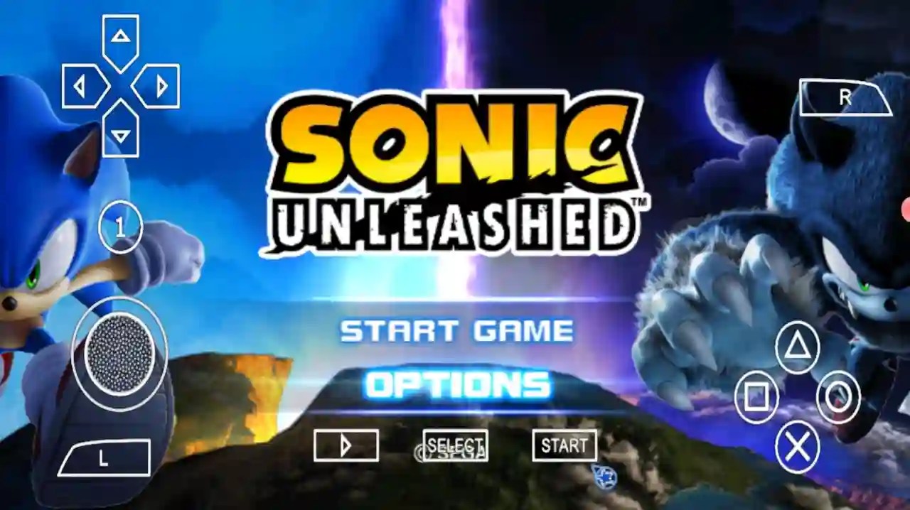 Sonic Unleashed PPSSPP