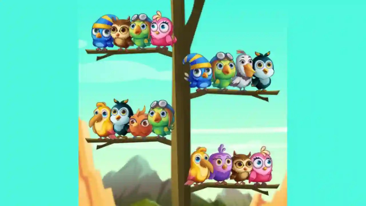 Bird Sort Puzzle Color Game Mod Apk