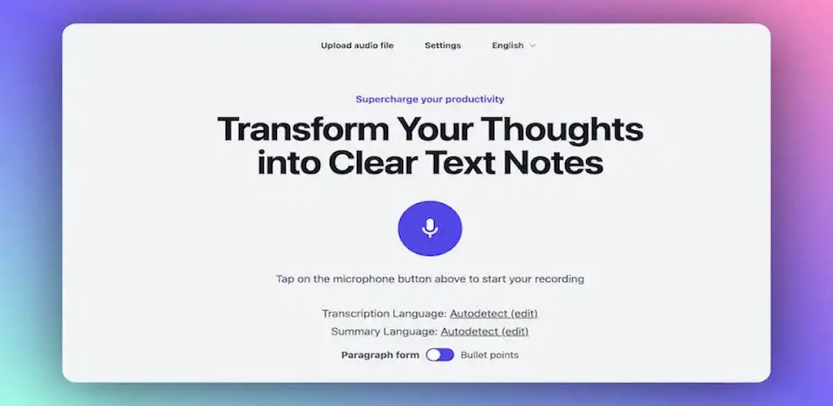 AudioNotes Mod APK (2)
