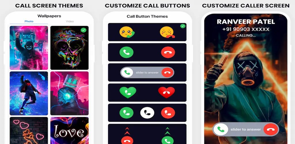 Photo Caller Screen Dialer
