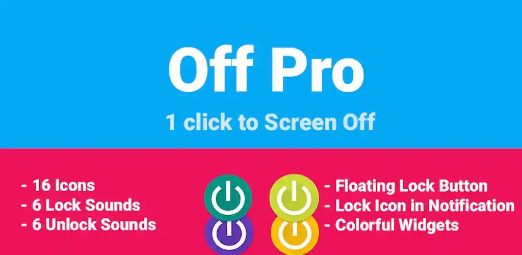 Screen Off Pro (Screen Lock) Mod