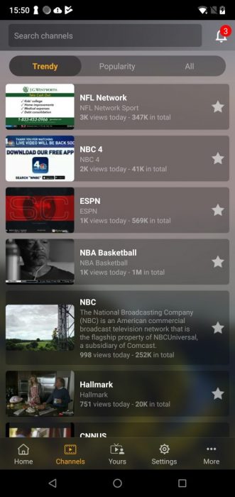 Ustv pro mod apk (unlocked) 7.7