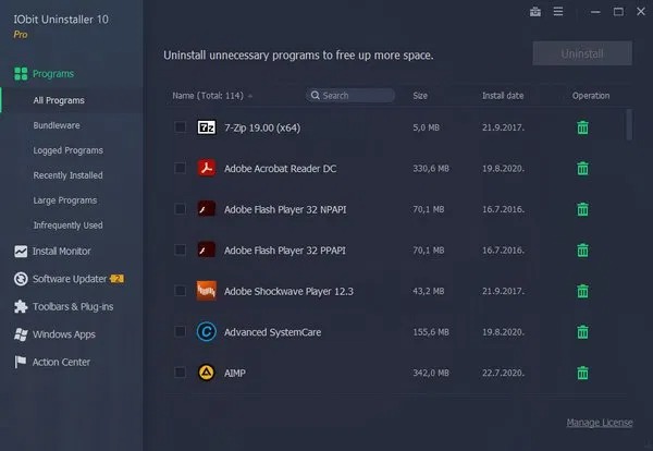 IObit Uninstaller Pro 1