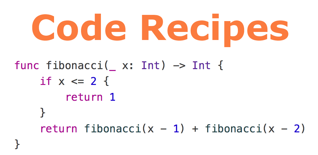 Code Recipes Mod