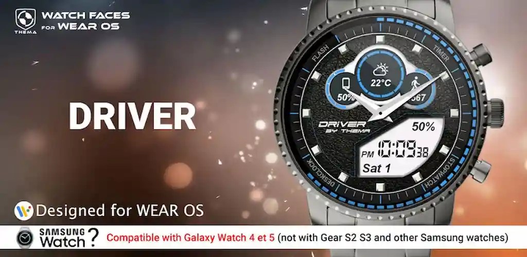 Driver Watch Face Mod Apk