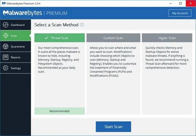 Malwarebytes for PC 1