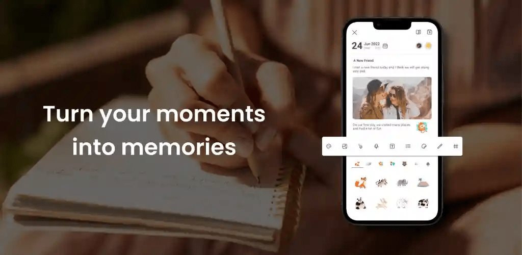 Diary, Private Notes with Lock Mod