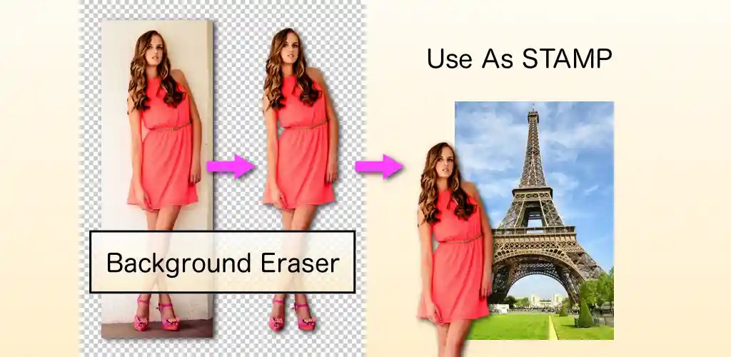 background eraser mod apk app interface transparent photo editing