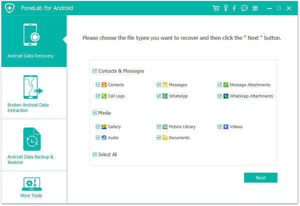 Aiseesoft FoneLab for Android 1