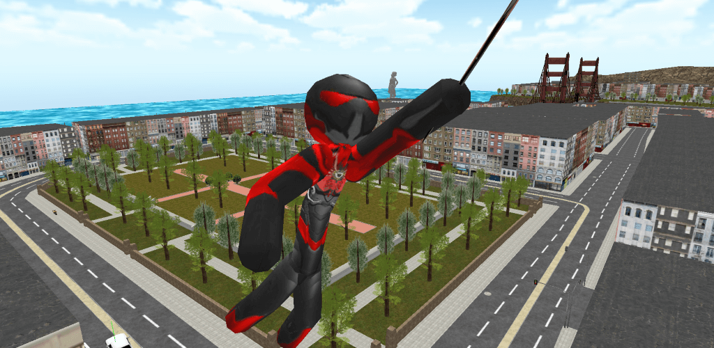 Stickman Rope Hero MOD APK