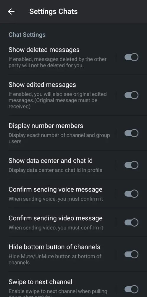 JTelegram Jimtechs Editions MOD APK (Premium Features) 3