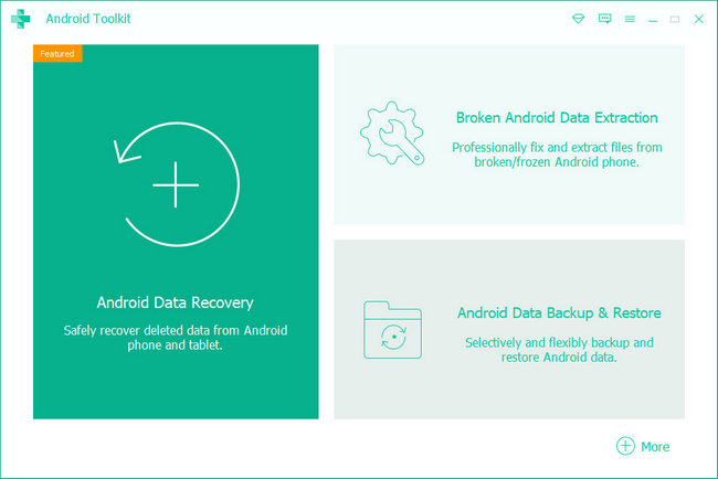 Apeaksoft Android Toolkit 1