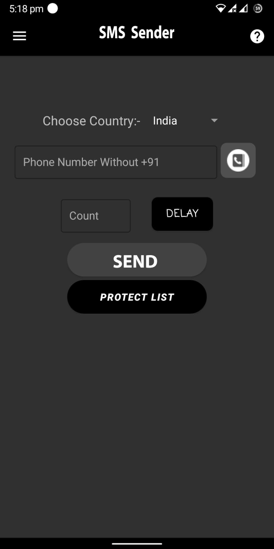 BombitUp – SMS Bomber MOD APK (Premium Unlocked) 1