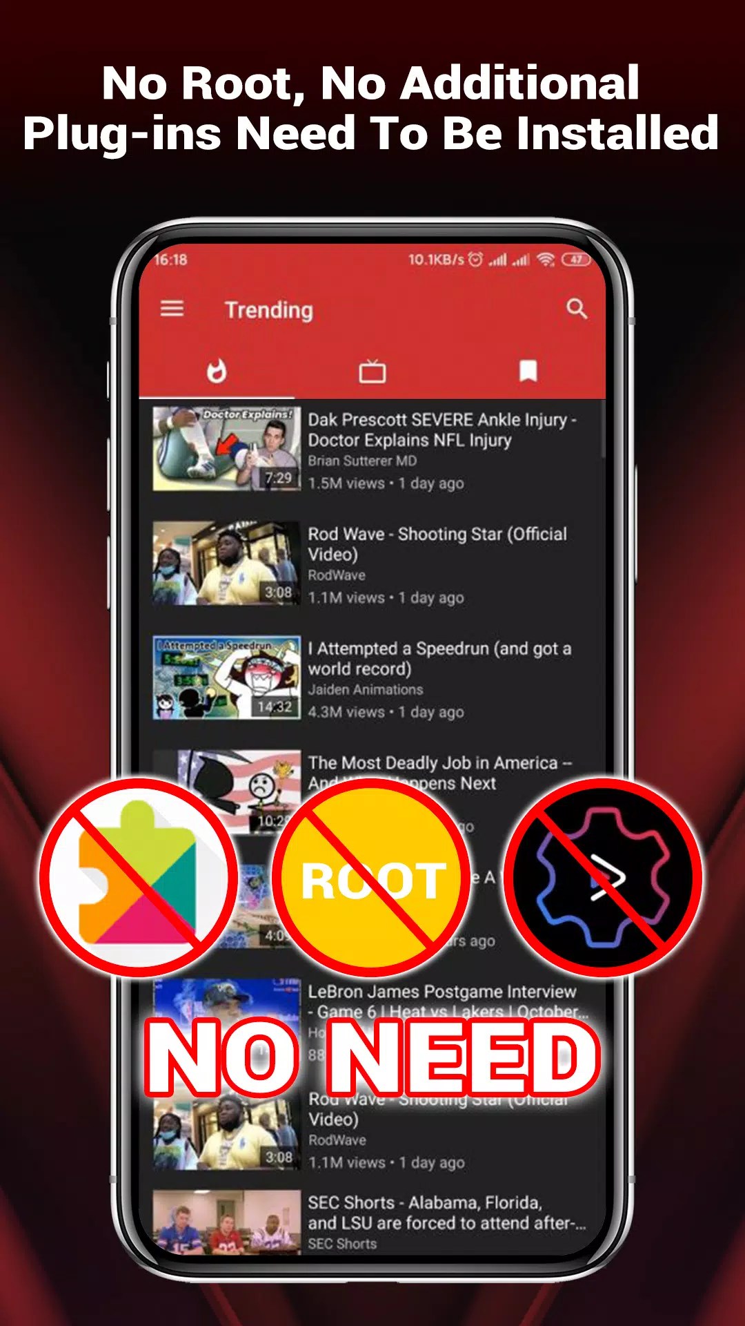 YouTube Vanced 1
