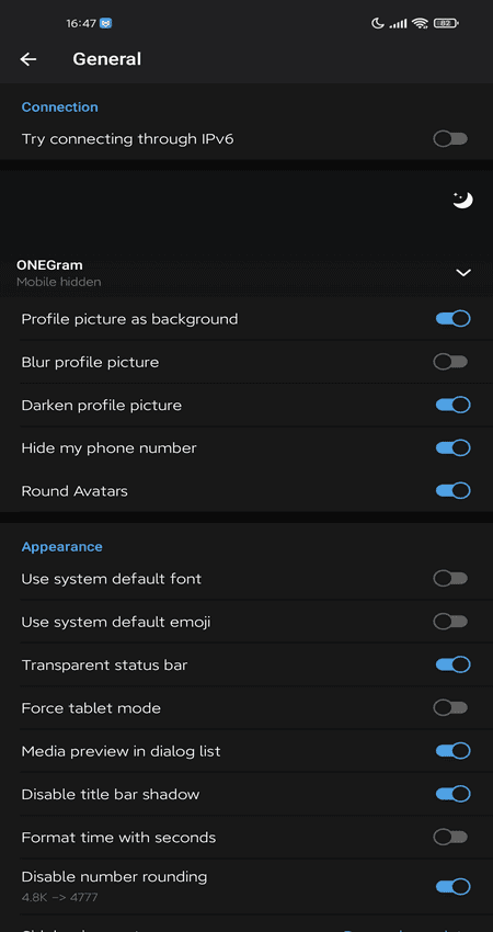 ONEGram MOD APK (Premium Unlocked) 3