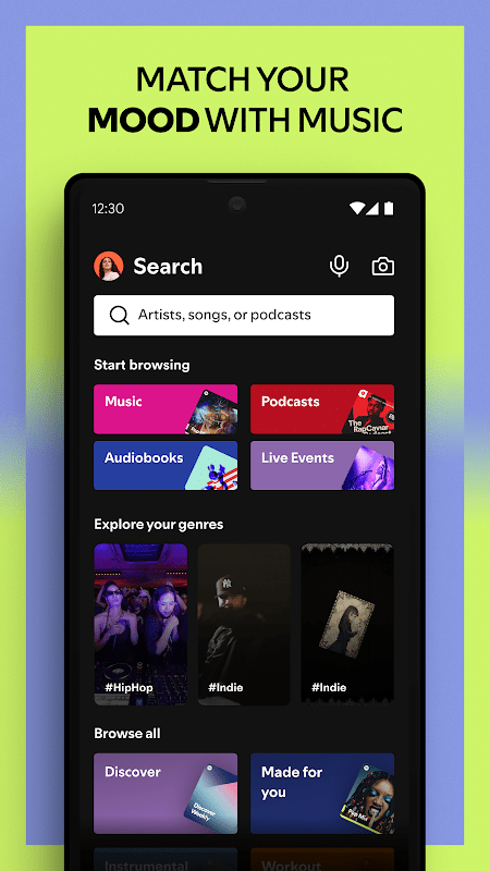 Spotify X MOD APK (Premium Unlocked, Download & Listen Offline) 6