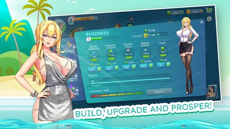 Sexy Beaches MOD APK (Free Shopping) 3