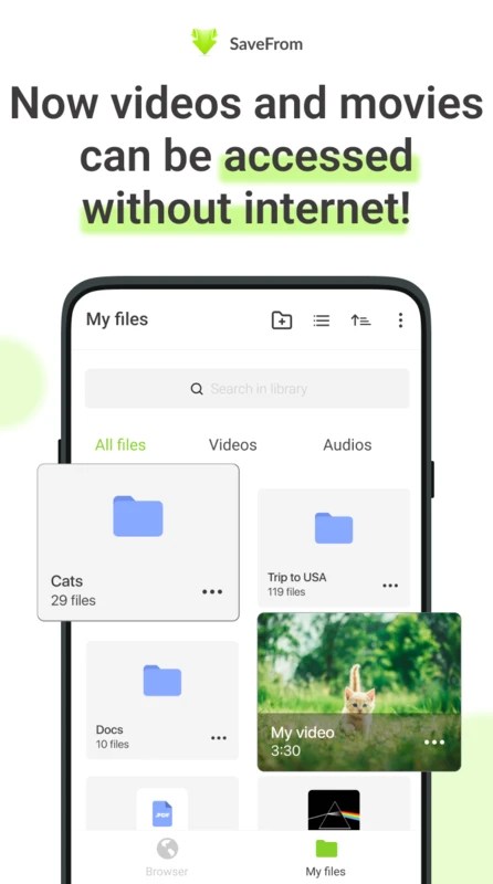 Savefrom Helper MOD APK (Premium Unlocked) 3