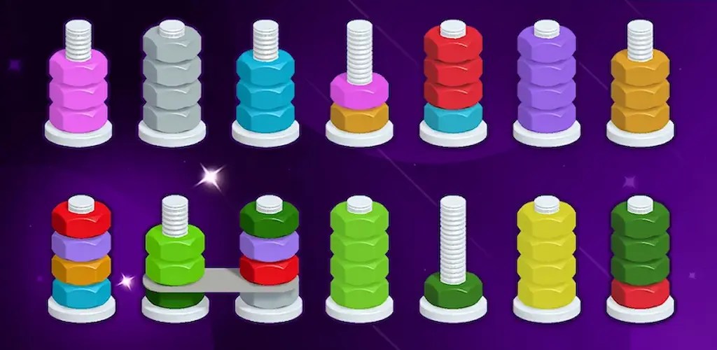 Nut Sort Puzzle - Color Sort (1)