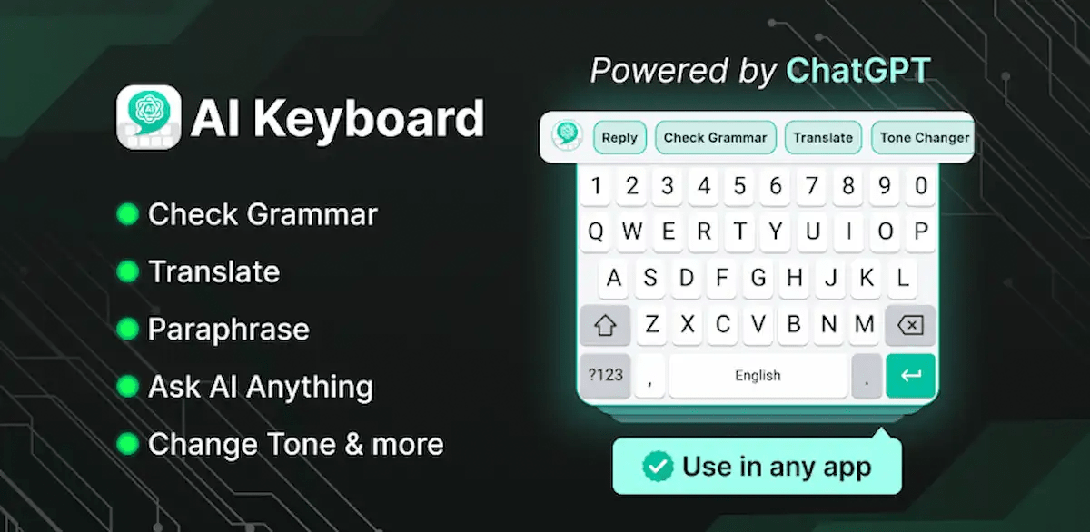 AI Keyboard Writing Assistant Mod APK (1)
