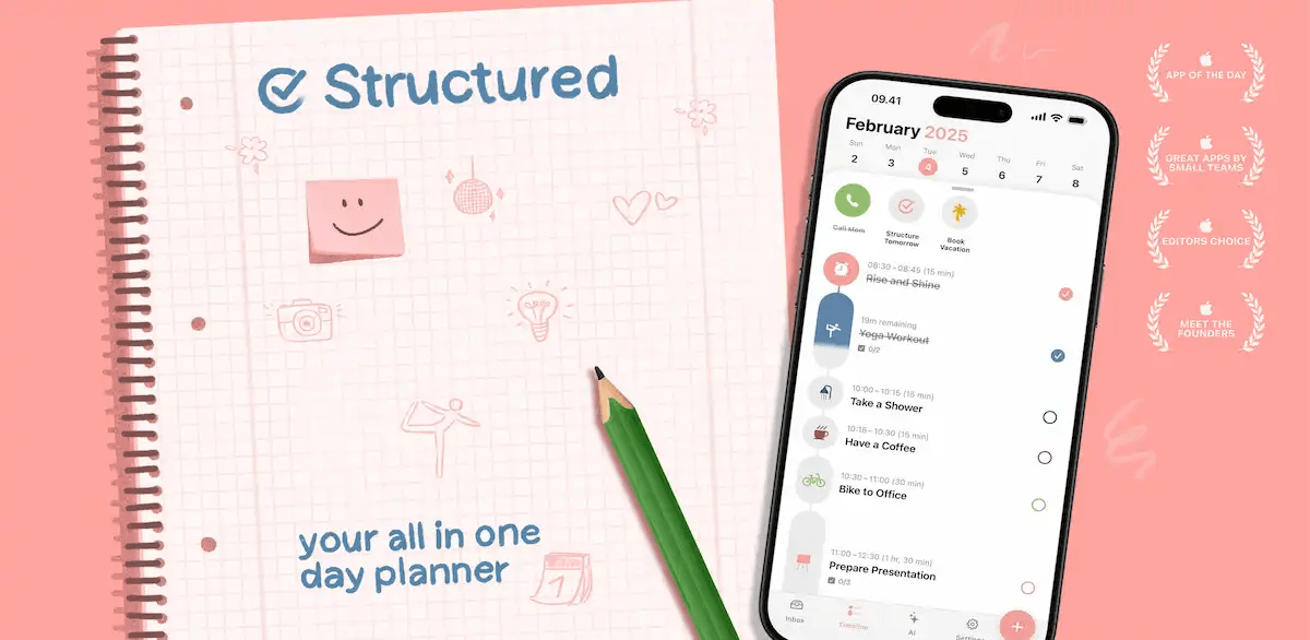 Structured - Daily Planner Mod APK