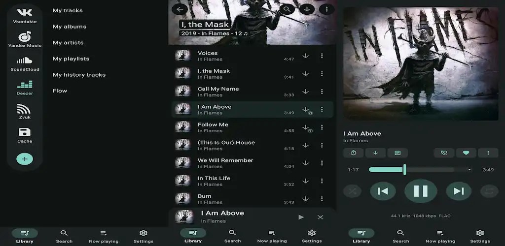 Murglar – Music VKontakte, Yandex, SoundCloud and Deezer MOD APK (Premium Unlocked) 1