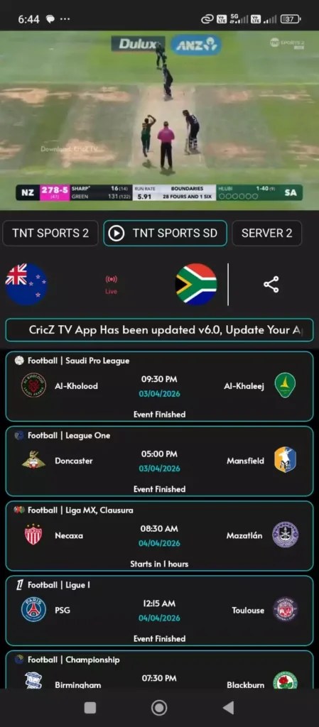 CricZ TV 3