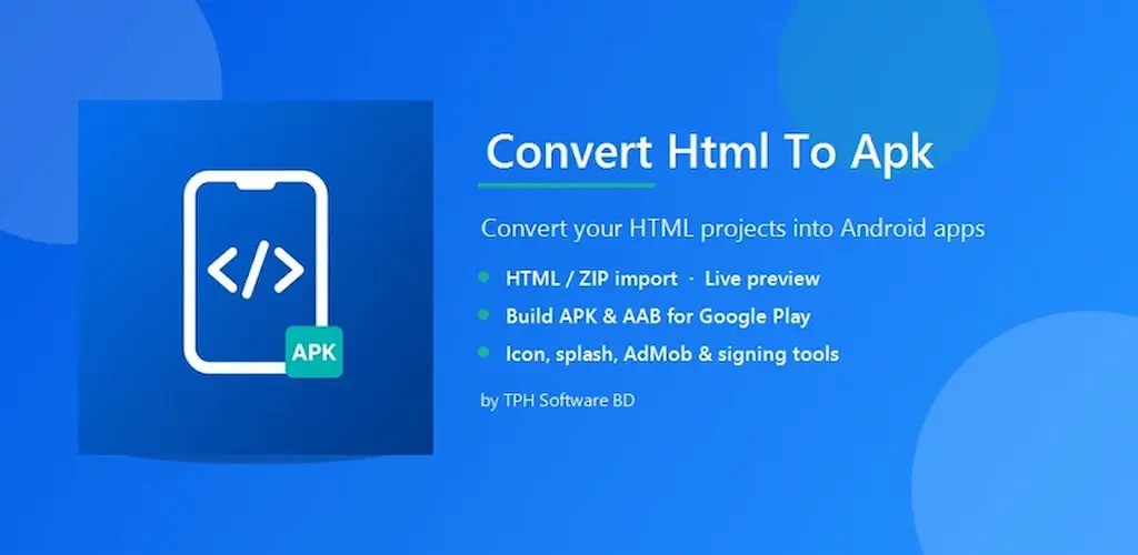 Convert Html To Apk