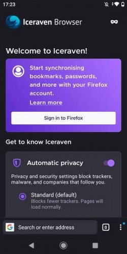 Iceraven Browser 1