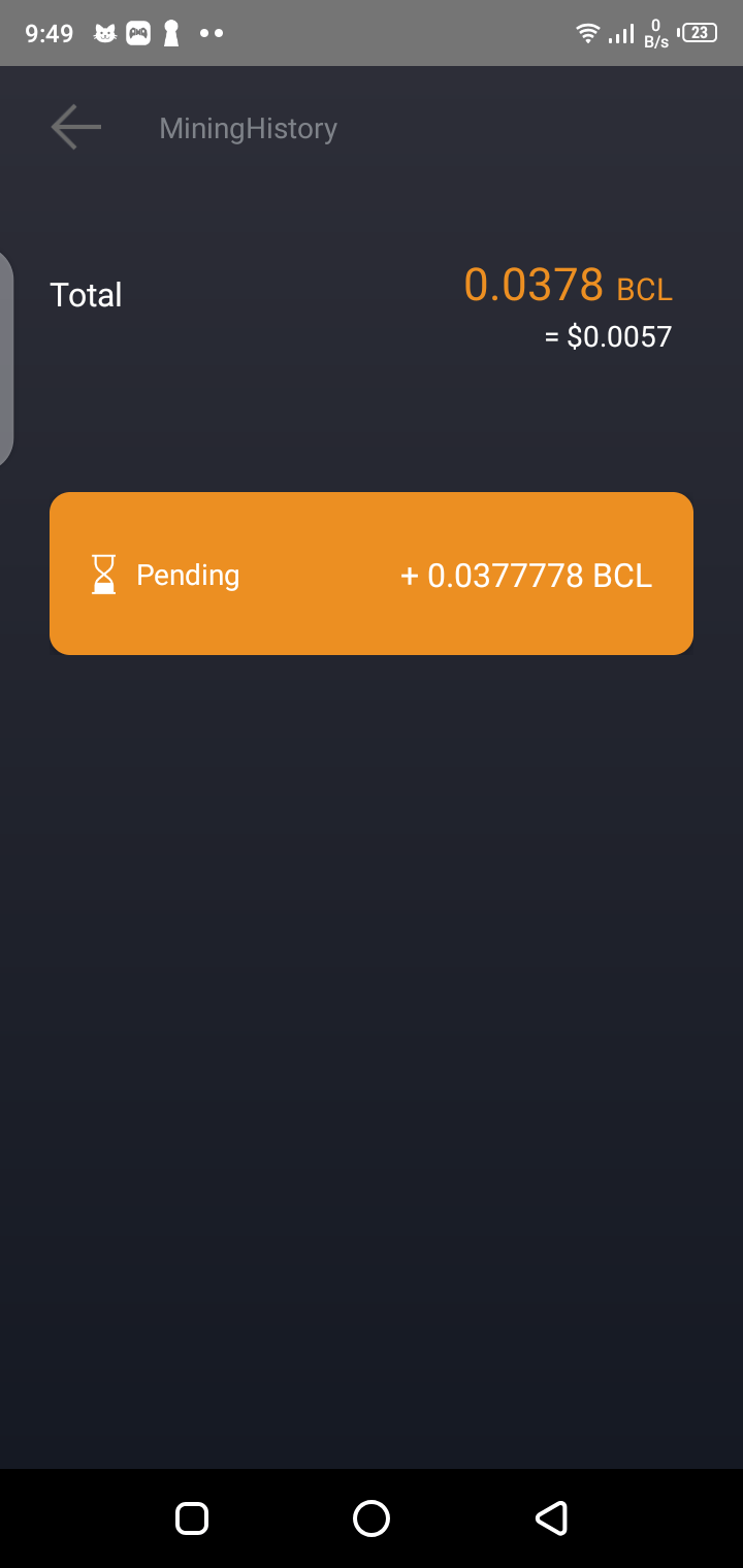 Скриншот приложения BitcoinLegend-App