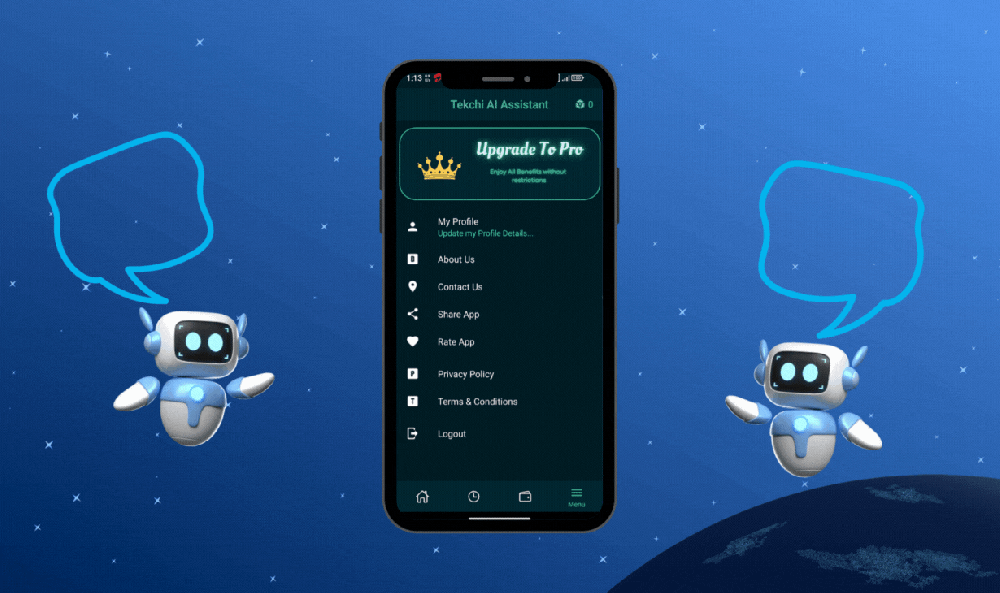 Tekchi Converse ChatGPT OpenAI - React Native Android App - 8