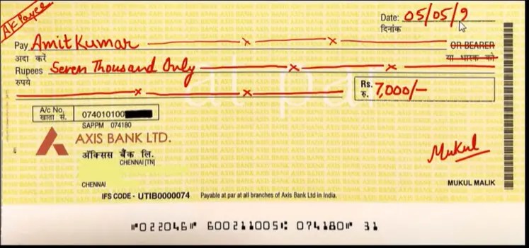 स्टेल चेक म्हणजे काय ? Stale Cheque Meaning In Marathi
