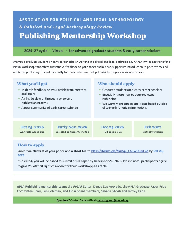Publishing Mentorship Workshop: Apply October 25