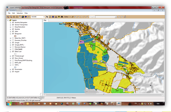 Beberapa contoh aplikasi sig di berbagai bidang kehidupan, antara lain:. Aplikasi Gis Aplikasi Gis