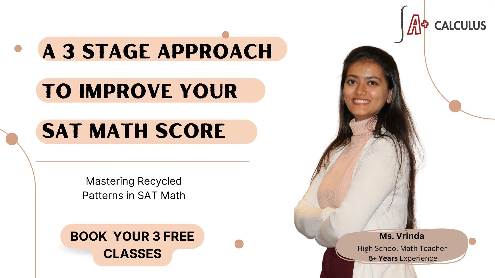 A 3 Stage Approach to Improve Your SAT Math Score