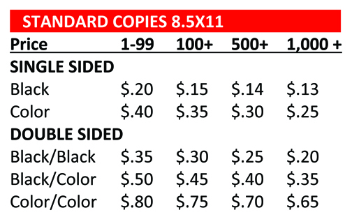 Copy Services – A Plus Print Shop