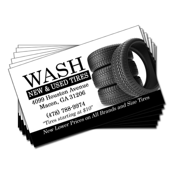 Wash New and Used Tires