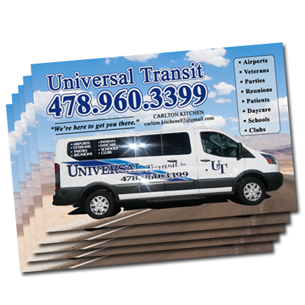 Universal Transit Postcard