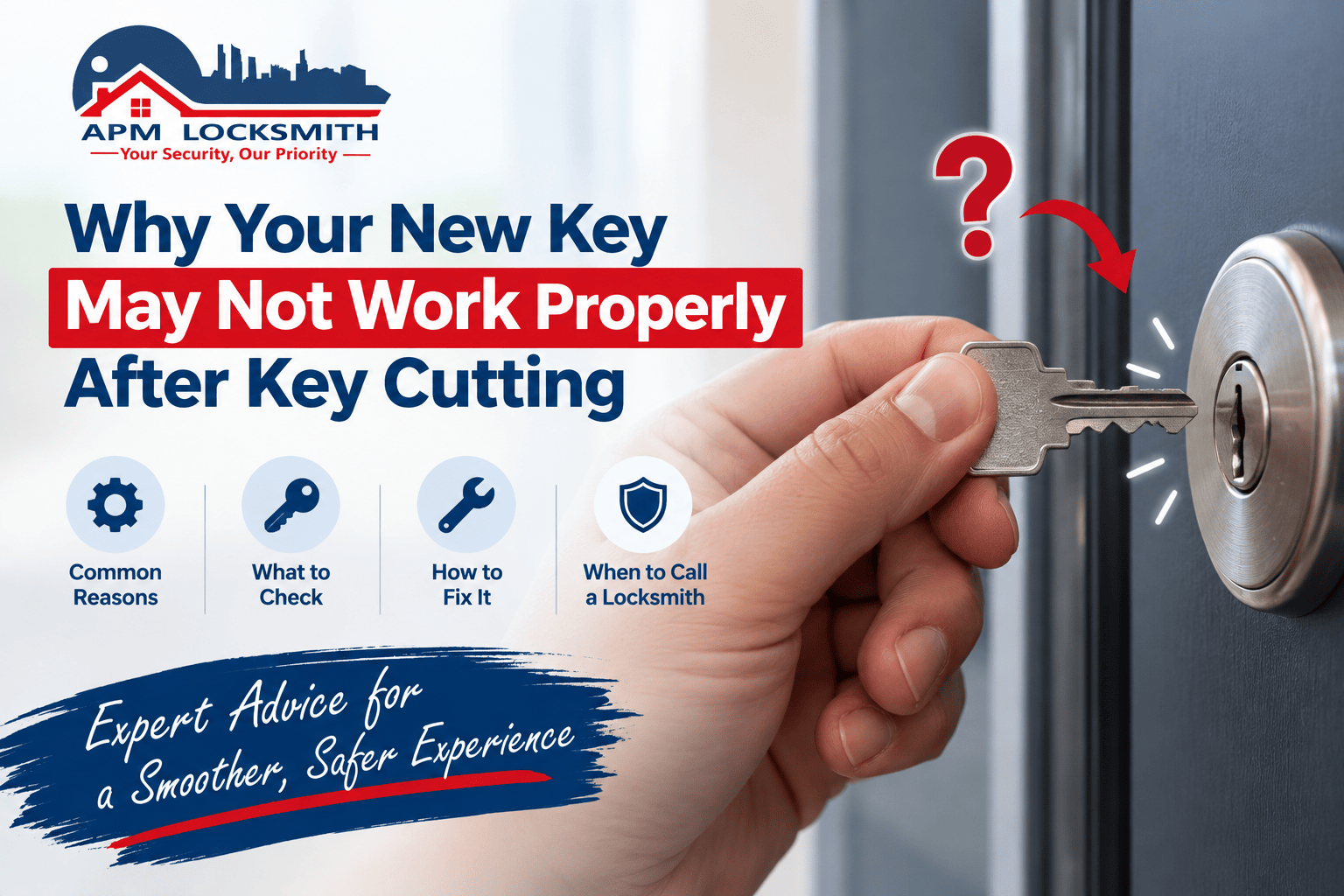 Why Your New Key May Not Work Properly After Key Cutting